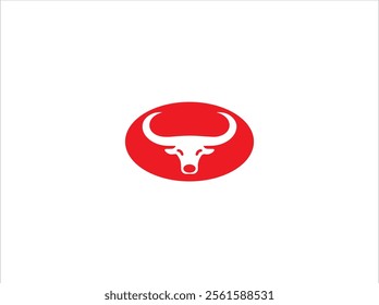 Long horn design , vector  , illustration , skull head silhouette vector illustration, and template.