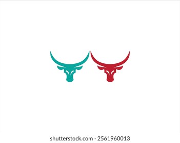 Long horn vector design , illustration , isolate template , which contain a identity .