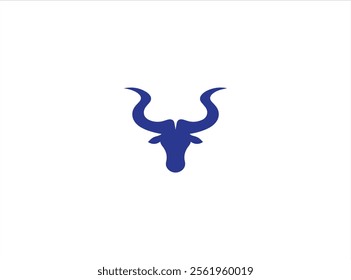 Long horn vector design , illustration , isolate template , which contain a identity .