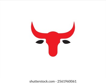 Long horn vector design , illustration , isolate template , which contain a identity .
