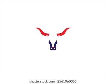 Long horn vector design , illustration , isolate template , which contain a identity .