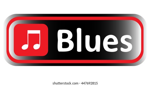 Long icon red black blues