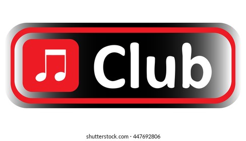 Long icon red black club