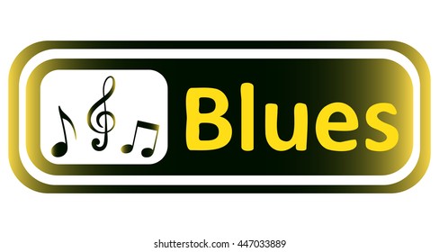 Long icon yellow blues