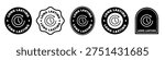 Long Lasting icons for labeling. Vector signs with icon collection.