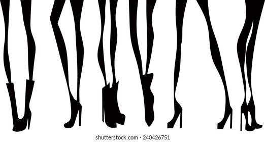 Long Legs Heels and boots