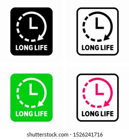 Long Life (life Time) Symbol