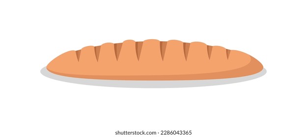 long loaf flat design style with good quality