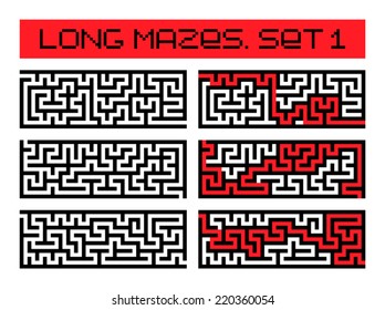 long mazes set 1