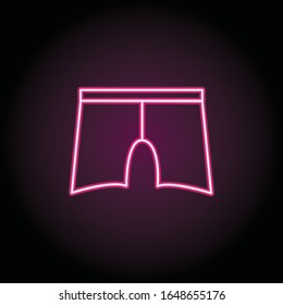 Long men swimming icon. Simple thin line, outline vector of shopping icons for ui and ux, website or mobile application