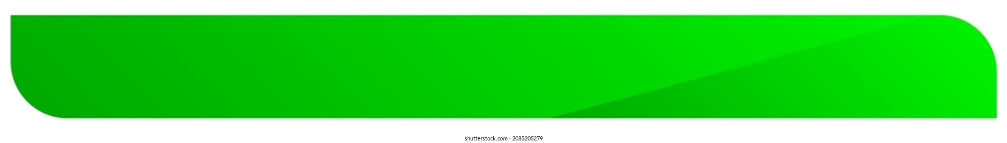 Long, oblong rectangular, rectangle button, banner, plaque shapes, design element