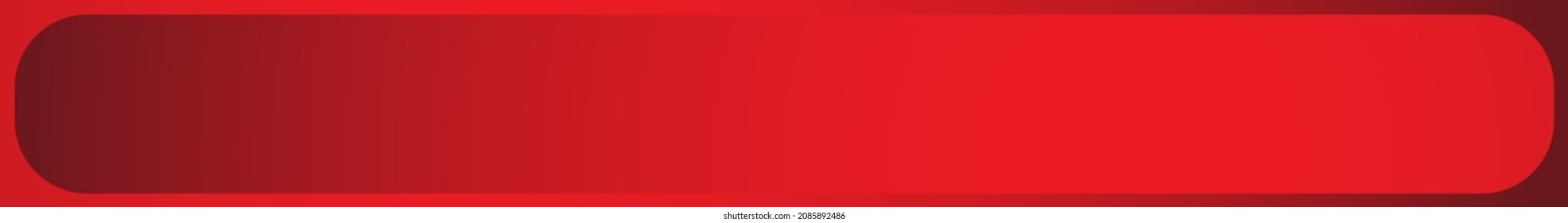 Long, oblong, wide format banner, button plaque and plaquette plate shape