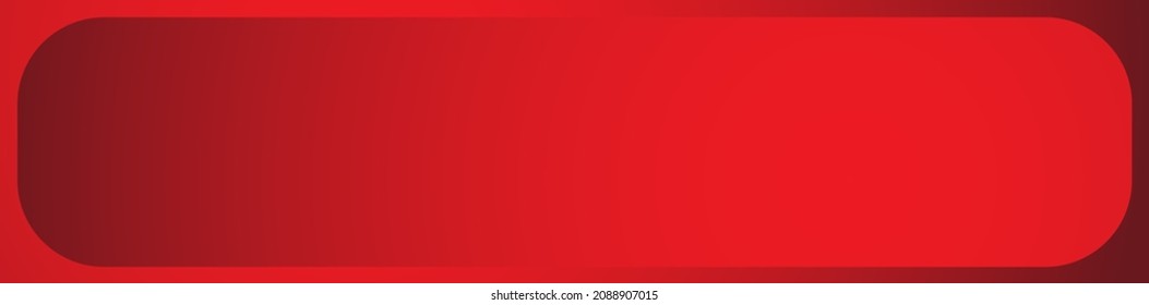 Long, oblong, wide format banner, button plaque and plaquette plate shape