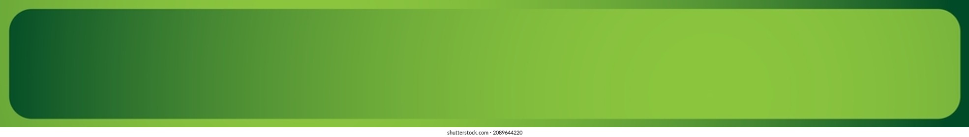 Long, oblong, wide format banner, button plaque and plaquette plate shape