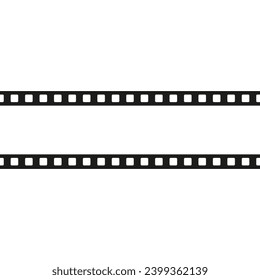 Long photo and film tape with perforation. 