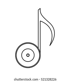 long play retro music vector illustration design