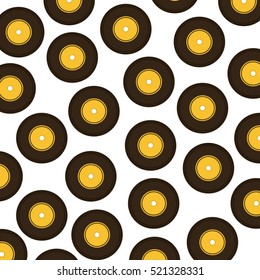 long play retro music vector illustration design