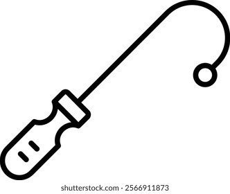 Long Reach Tool vector icon. Can be used for printing, mobile and web applications.