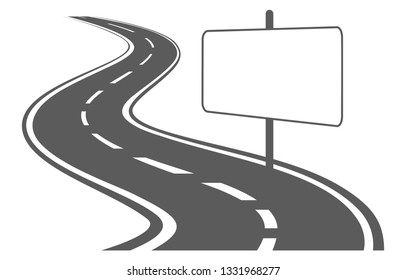 The long road.