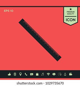 The long ruler icon