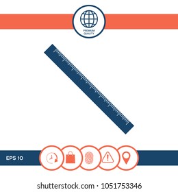 The long ruler icon