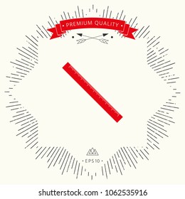 The long ruler icon