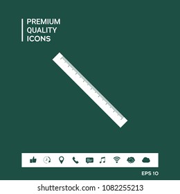 The long ruler icon