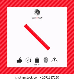 The long ruler icon