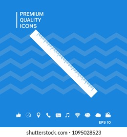 The long ruler icon