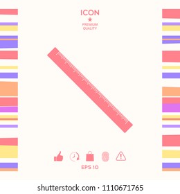 The long ruler icon