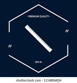 The long ruler icon