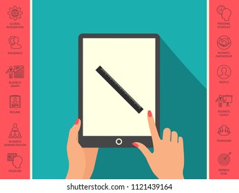 The long ruler icon