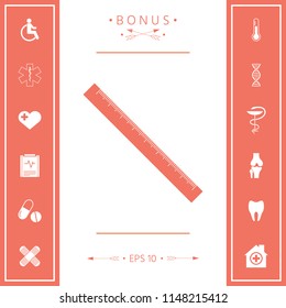 The long ruler icon