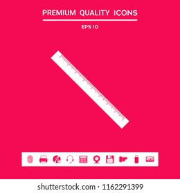 The long ruler icon