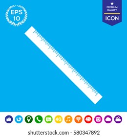 The long ruler icon
