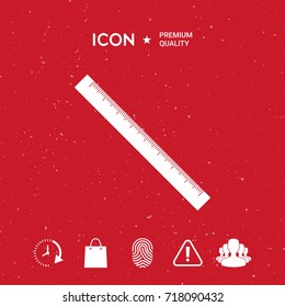 The long ruler icon