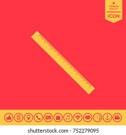 The long ruler icon