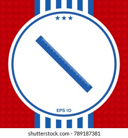 The long ruler icon
