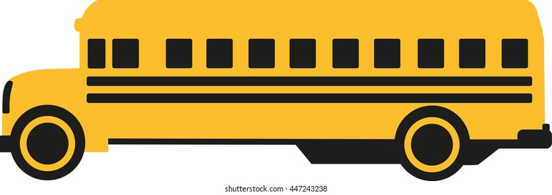 Long school bus