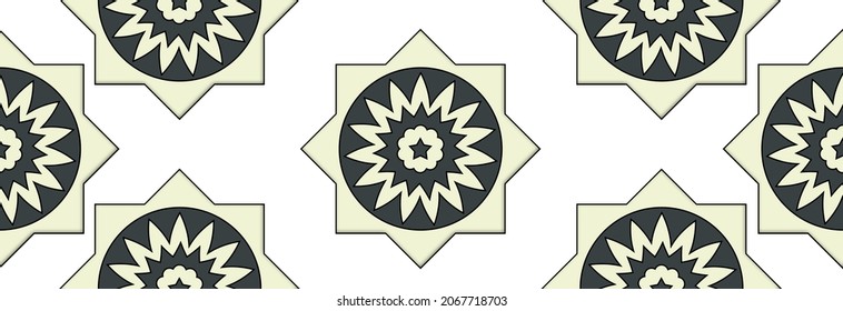 Long seamless background for your textiles.