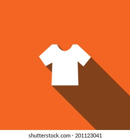 Long Shadow with the shape of a T Shirt