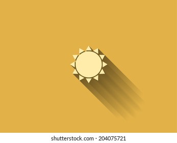 long shadow weather icon