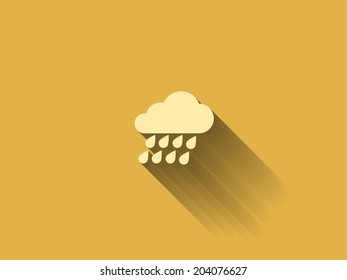 long shadow weather icon