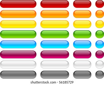 Long and short web buttons.