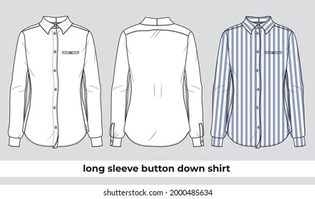 Long Sleeve Button Down Shirt