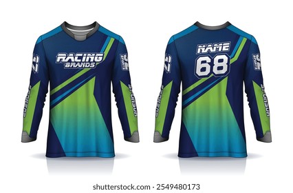 Langarm-Trikot, Motocross-Trikot, Renntrikot, Fußball, Basketball, Fußball, Cricket, Gaming, Hockey, Handball, Radsport neueste Sublimation Sport-Design