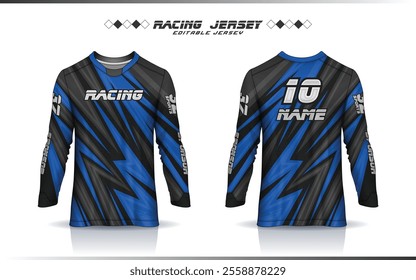 Long sleeve jersey, Motocross jersey, racing jersey latest sublimation sports design