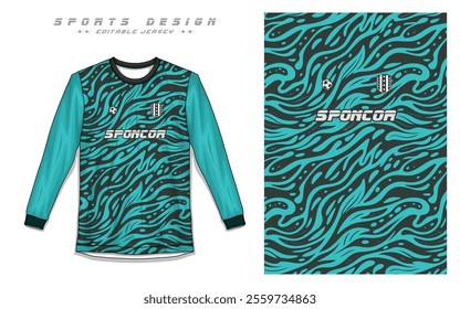 Long sleeve jersey, Sports Apparel Vectors Professional Football jersey Templates