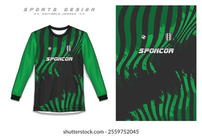 Long Sleeve Jersey, Sports Apparel Vectors Professional Football Jersey Templates