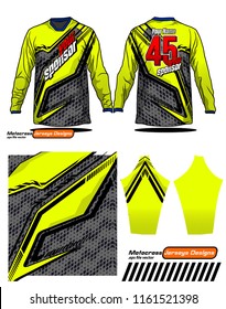 Download Motocross Jersey Mockup High Res Stock Images Shutterstock
